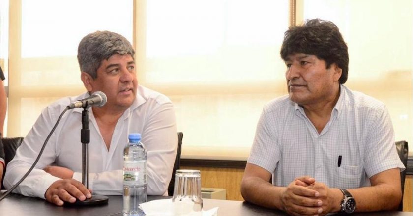 Moyano apoyó a Evo y confirmó que su presencia en el acto en el que oficializará a su candidato