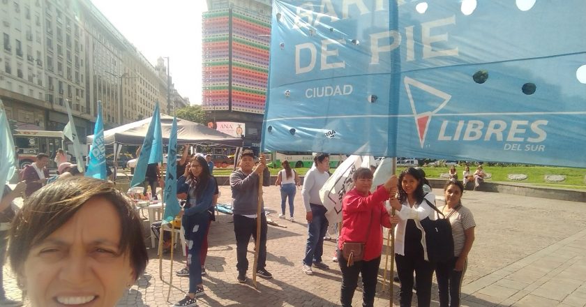 Las organizaciones sociales marchan para que Larreta cumpla con la asistencia a comedores que prometió