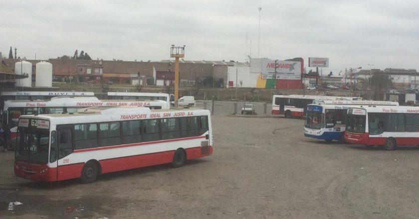 Paro total por tiempo indeterminado en varias líneas de colectivos ante ataque a chofer en La Matanza
