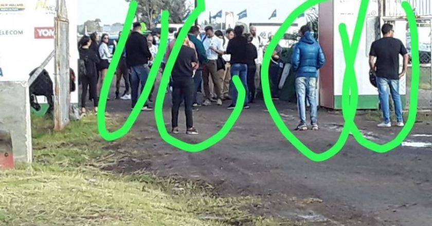 Denuncian que todos los empleados de seguridad de Expoagro están en negro