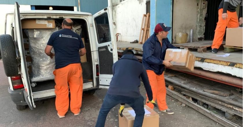 Gremio de Seguridad donó insumos y equipos para luchar contra el Coronavirus