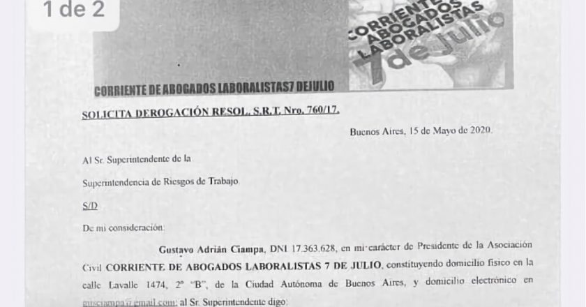 Laboralistas le piden a la Superintendencia que derogue la Resolución que creaba listas negras de abogados