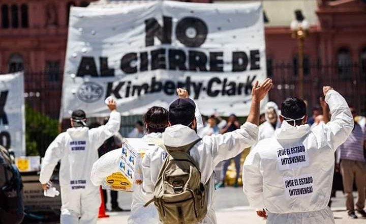 Cerraron la causa penal contra los trabajadores de Kimberly Clark