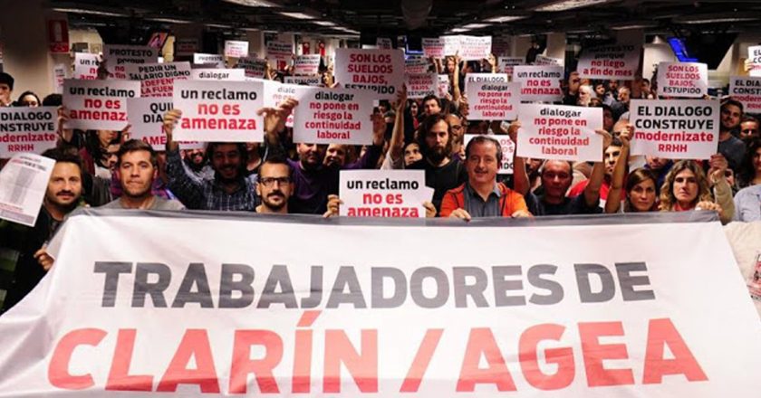 Plan de lucha de los periodistas porque Clarín sigue pagando los salarios en cuotas y con demoras