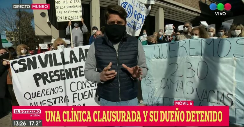 500 empleos en juego por dos clínicas clausuradas debido a que el dueño fue acusado de «propagación dolosa»