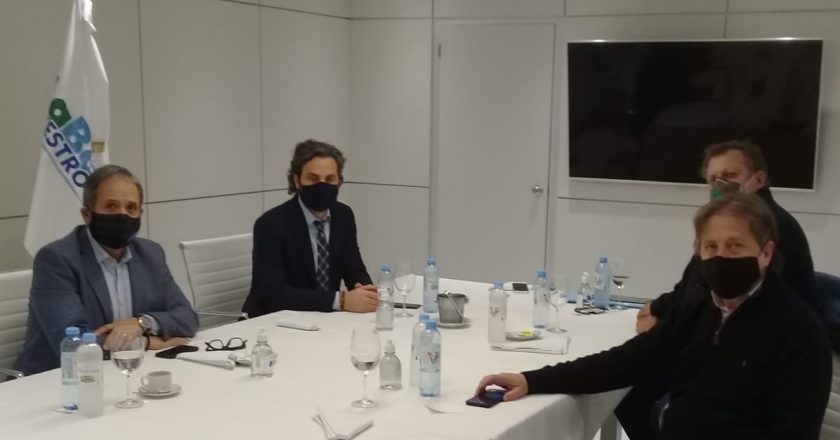 En un gesto a los propios, Cafiero se reunió con la Corriente Federal para analizar la evolución de la pandemia