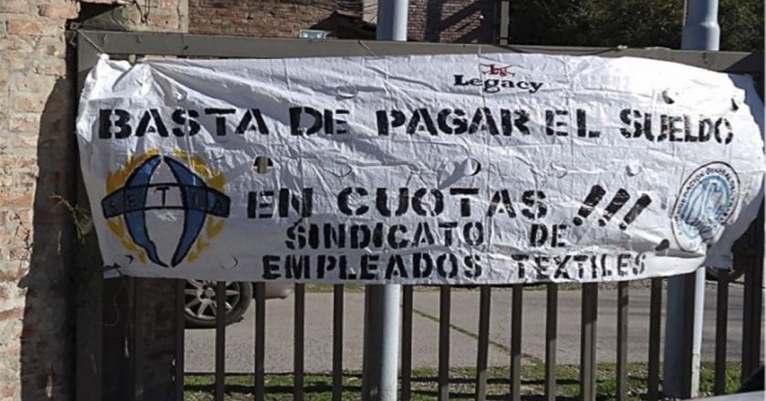 Legacy: tras 6 meses sin pagar sueldos ni aguinaldo, ofrece adelantos de 2000 pesos