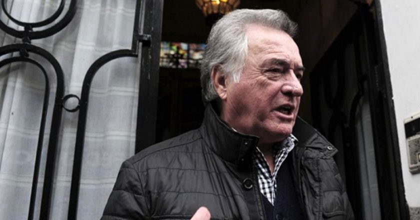 Barrionuevo se quita el óxido y lidera una marcha con empresarios