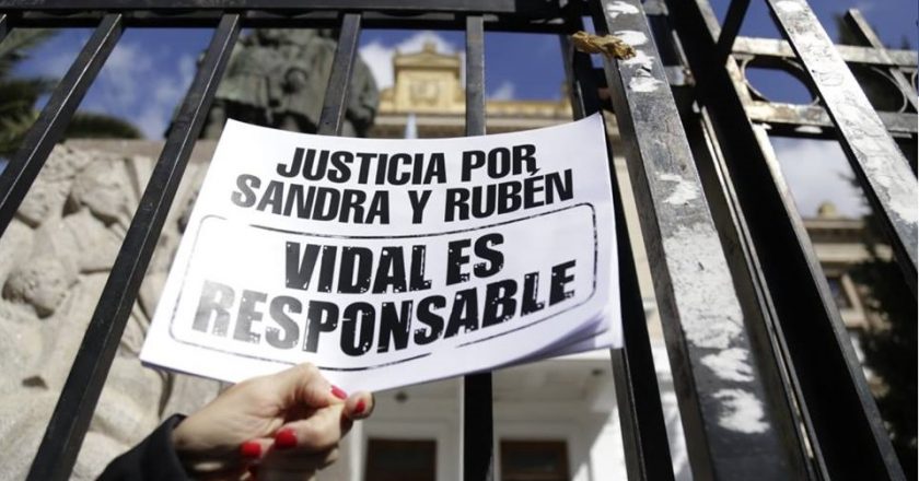 Los docentes recordarán a Sandra y Rubén: «fue producto de la desidia del Gobierno de María Eugenia Vidal»