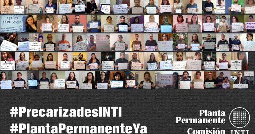 Reclaman el pase a planta permanente de 745 trabajadores del INTI que ya tienen vacante