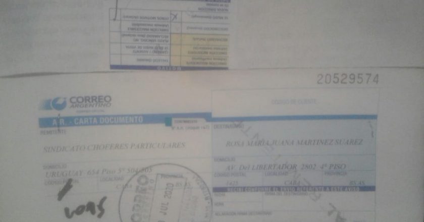 Mirtha se negó a recibir la Carta Documento con la que le reclaman una deuda de aportes de más 400 mil pesos