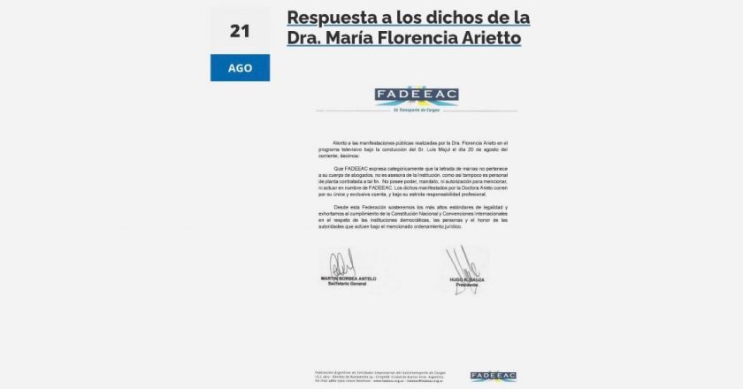 Abogada enemiga de los Moyano declaró como si fuese asesora de la cámara empresaria y la escracharon