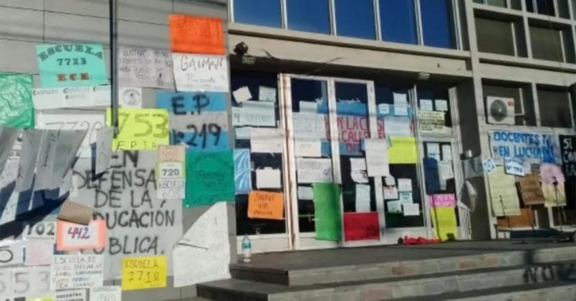 La crisis de Chubut no cede y los docentes inician hoy la séptima semana consecutiva de paro