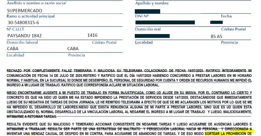 COTO: Cyberespionaje y engaños para despedir empleados con «justa causa» en plena pandemia