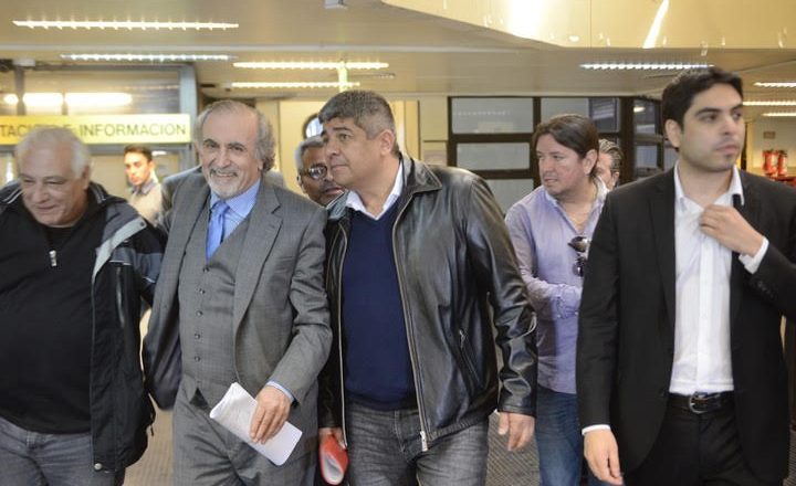 Pablo Moyano gambeteó la indagatoria y mostró su músculo sindical