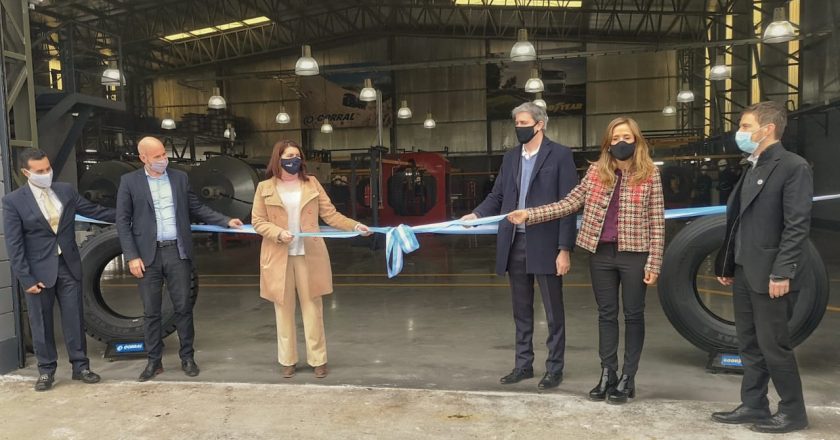 Reabre planta de reconstrucción de neumáticos en Moreno cerrada durante el macrismo