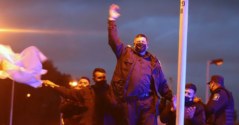 Los policías no habían presentado sus reclamos ante el Ministerio de Trabajo