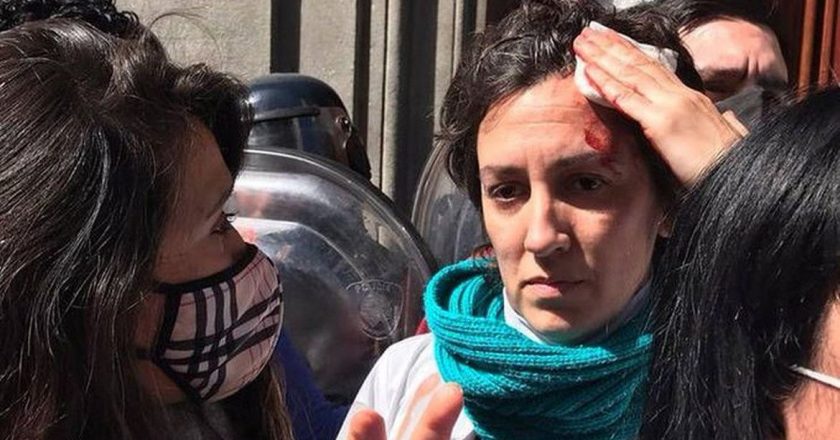 Tras la represión de Larreta, enfermeros evalúan un paro en pandemia para ser reconocidos como profesionales de la salud