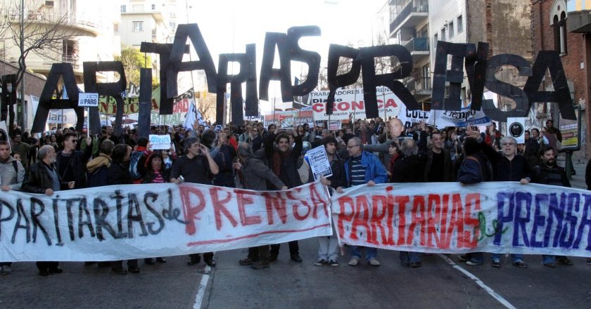 Con las redacciones de Perfil y El Cronista de paro, la UTPBA abrió la paritaria