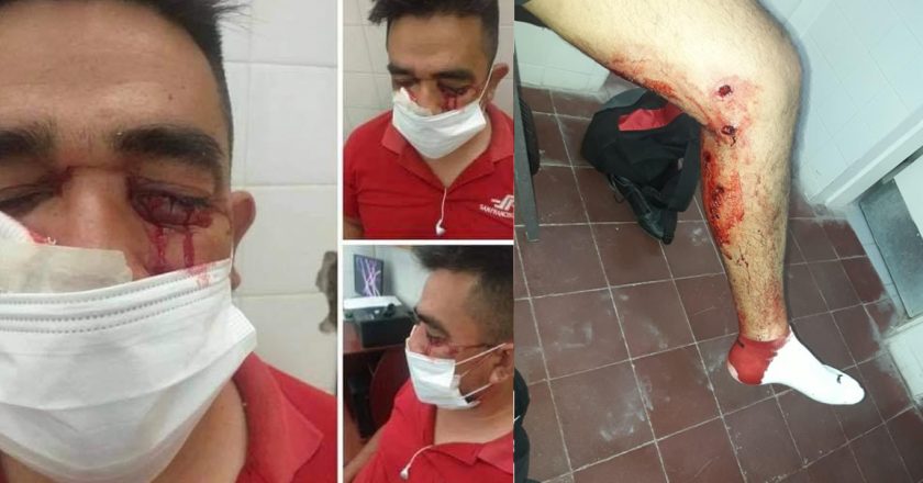 La Rioja: Violenta represión a choferes que reclamaban la reincorporación de 80 despedidos