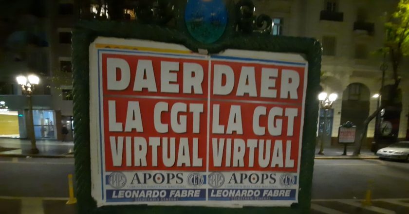 Dura afichada de Leonardo Fabré contra Daer y la CGT