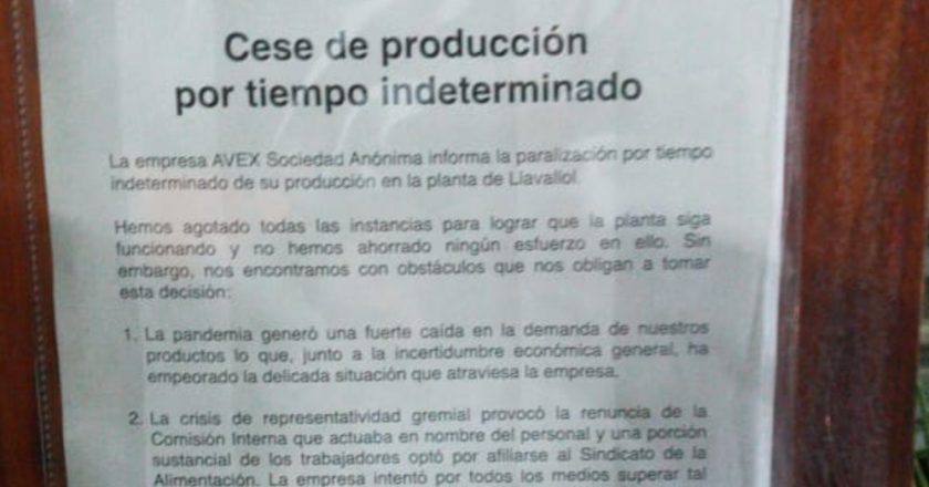 Dánica lanza un Lock out patronal por tiempo indeterminado para forzar a sus empleados a cambiar de convenio