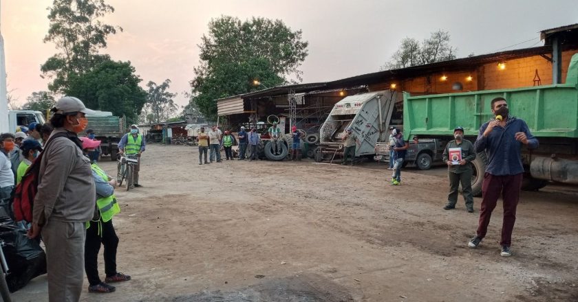 Escandaloso: Trabajo municipal esclavo en tierra de Morales