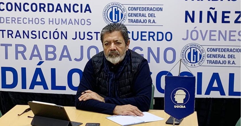 Gerardo Martínez cierra filas con el sector empresario para reclamar que no frenen las obras en curso: «No son fuente de contagio», aseguraron