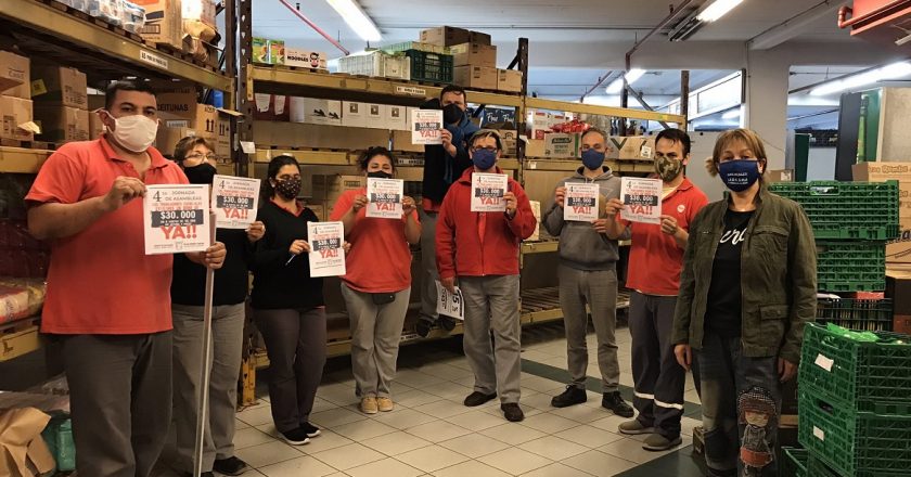 Ledesma se corta de la Federación y sostiene las protestas en los supermercados del Oeste del conurbano