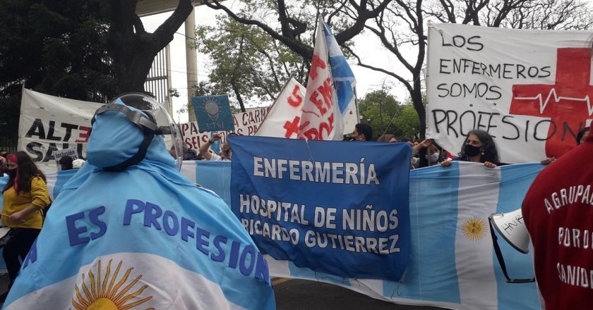 Ignorados, los enfermeros llevan sus reclamos al Country del Ministro de Salud de Larreta
