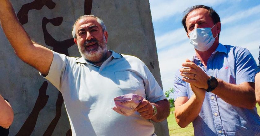 Daer fue a Santa Fe por el Día de la Militancia y apoyó al camionero opositor a Moyano