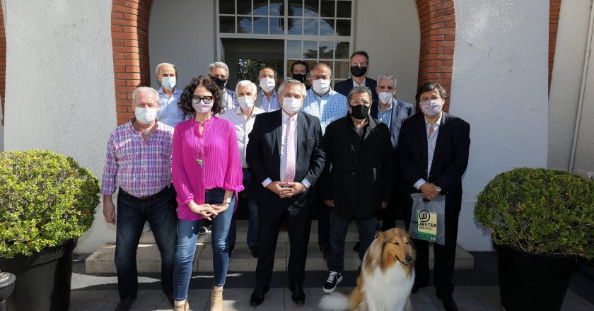 «Esta CGT siempre apoyó al Presidente Alberto Fernández, lo va a seguir haciendo como desde el primer día»